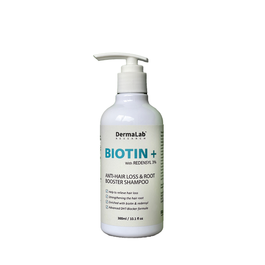 Dermalab BIOTIN+ anti-hair loss & root booster shampoo with Redensyl 3% (300ml)